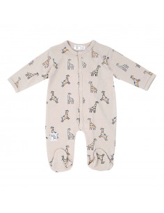Pijama Largo Algodón Jirafa...