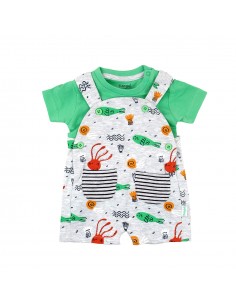 Peto + Camiseta Algodón...