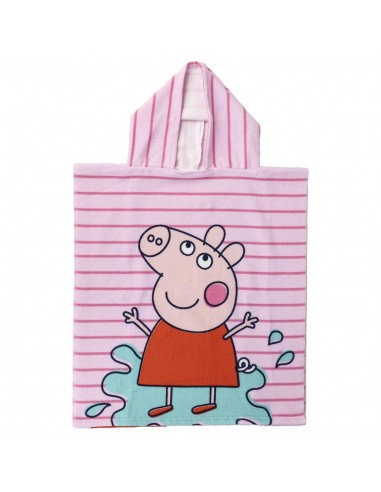 Poncho Peppa Pig Microfibra Cerdá...