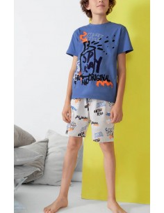 Pijama Corto Algodón...