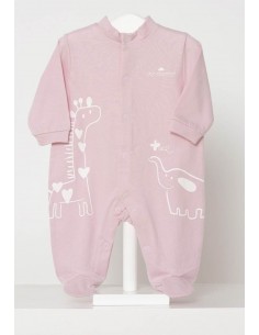 Pijama Largo Algodón Jirafa...