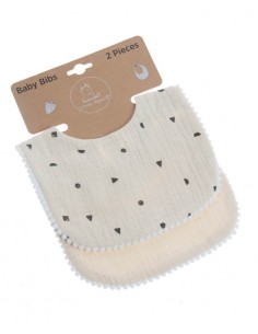 Pack 2 Baberos Bambú...