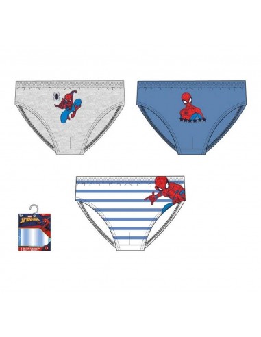 Pack 3 Calzoncillos Slip Spiderman...