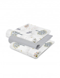 Pack 3 Gasas Bambú Fox...