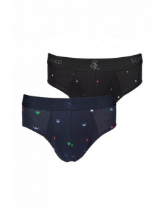 Pack 2 Calzoncillos Slip...