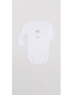 Body Manga Larga Algodón...