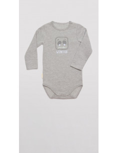 Body Manga Larga Algodón...