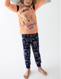 Pijama Largo Tundosado...
