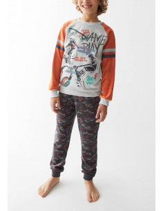 Pijama Largo Tundosado...