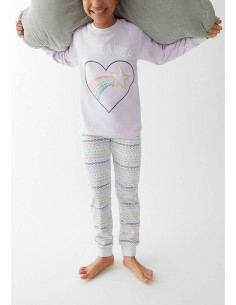 Pijama Largo Tundosado...
