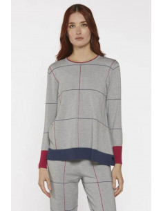 Jersey Punto Líneas Scorzzo...