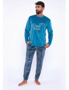 Pijama Largo Tundosado...