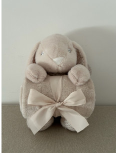 Manta + Peluche Conejo...