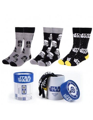 Pack 3 Calcetines Algodón Star Wars...