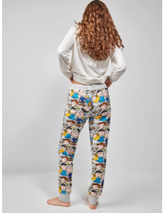 Pijama Largo Algodón Snoopy... 2
