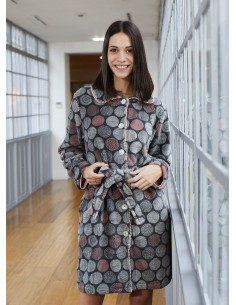 Bata Larga Abotonada...