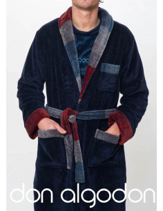 Bata Corta Azul Marino Don...