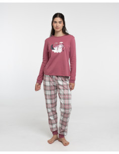 Pijama Largo Algodón...