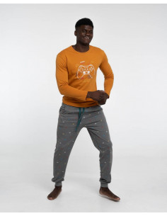 Pijama Largo Algodón... 2