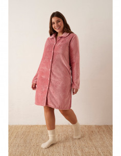 Bata Larga Abotonada...