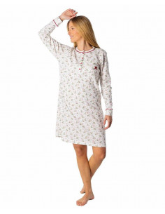 Camisón Largo Algodón...
