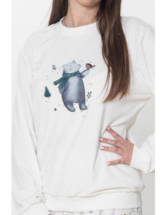 Pijama Largo Tundosado Oso... 2