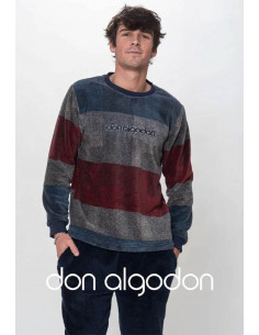 Pijama Largo Coralina Rayas...