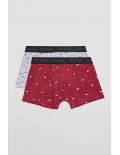 Pack 2 Calzoncillos Bóxer...