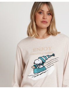 Pijama Largo Algodón Snoopy... 2
