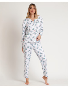 Pijama Largo Abierto...