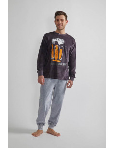 Pijama Largo Tundosado...