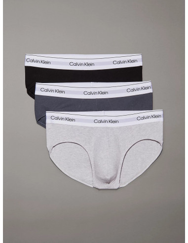 Pack 3 Calzoncillos Slip Modern Logo...