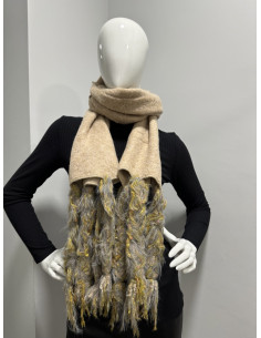 Bufanda Flecos Trenzados...