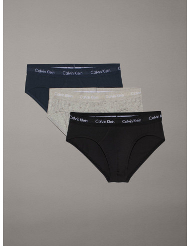 Pack 3 Calzoncillos Slip Cotton...