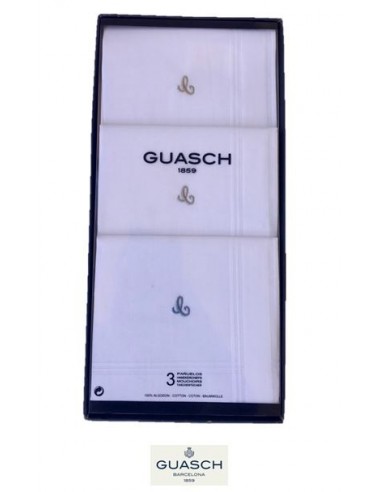 Pañuelos Iniciales Guasch 14952P