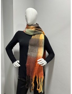 Bufanda Gruesa Cuadros...