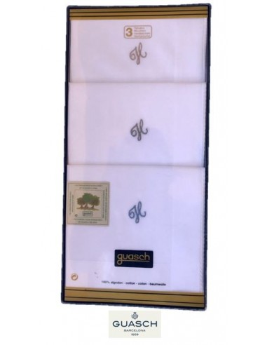 Pañuelos Iniciales Guasch 14952P