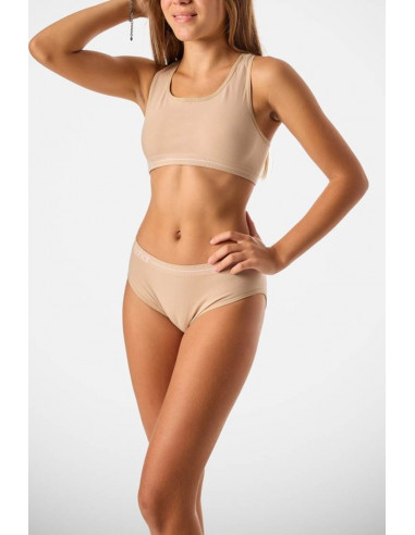 Top + Braga Sin Costuras Colegial Kehat