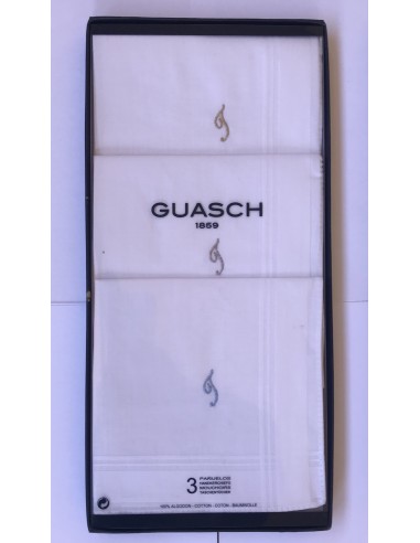 Pañuelos Iniciales Guasch 14952P