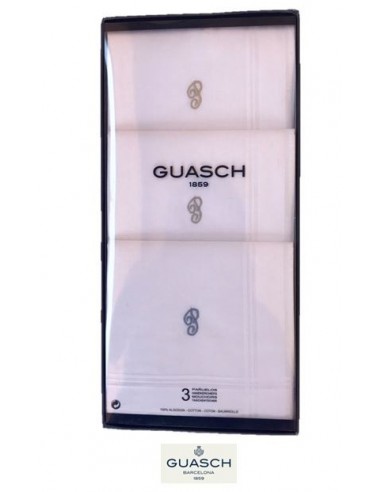 Pañuelos Iniciales Guasch 14952P
