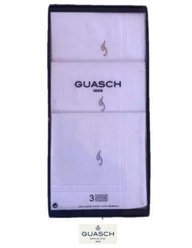 Pañuelos Iniciales Guasch 14952P