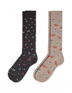 Pack 2 Calcetines Altos...