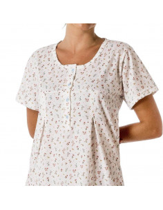 Camisón Manga Corta Algodón... 2