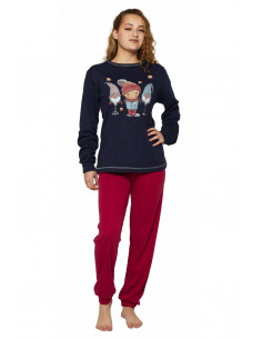 Pijama Largo Algodón...