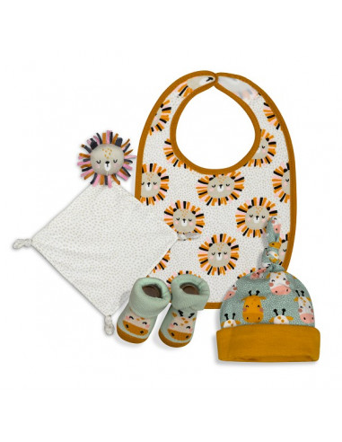 Set Regalo 4 Piezas León Interbaby SET56