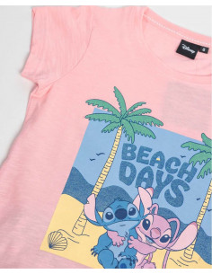 Pijama Corto Algodón Stitch... 2