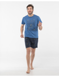 Pijama Corto Algodón...