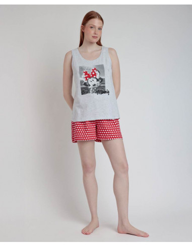 Pijama Tirantes Algodón Minnie Admas...