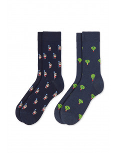 Pack 2 Calcetines Media...