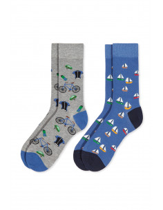 Pack 2 Calcetines Media...